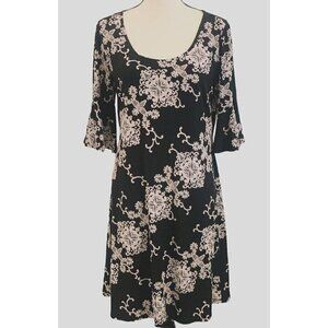 Ronni Nicole Womens A Line Dress Size S Multicolor Short Flare Sleeve